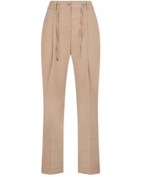 Moorer - Antonia Straight Broeken - Lyst