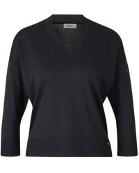 Herno - V-Neck Knitwear - Lyst