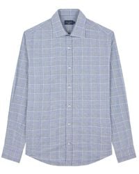 Paul & Shark - Geruite X-Soft Katoenen Overhemd - Lyst