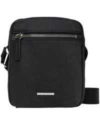 Calvin Klein - Schwarze Schultertasche Mit Mehreren Taschen - Lyst
