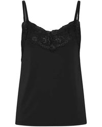 Ichi - Sleeveless Tops - Lyst