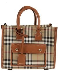 Burberry - Tote Bags - Lyst