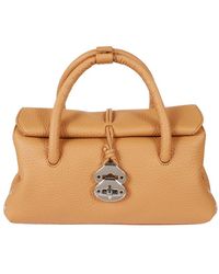 Zanellato - Stilvolle lederhandtasche mit nieten - Lyst