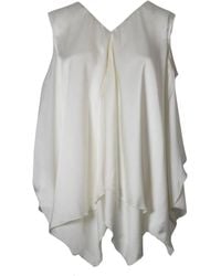 High - Sleeveless Tops - Lyst