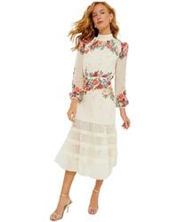 Saloni - Midi Dresses - Lyst