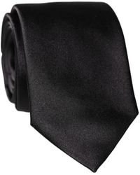 Dolce & Gabbana - Solid 100% Silk Adjustable 'Sd Neckmen's Tie - Lyst