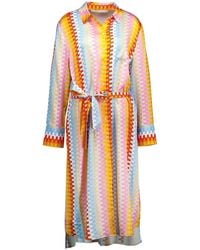 Herzensangelegenheit - Elegante abito blusa con stampa colorata - Lyst