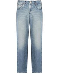 7 For All Mankind - Straight Fit Jeans - Lyst