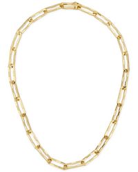 Gucci - Ybb744599001 - 18kt gelbgold - link to love halskette - Lyst