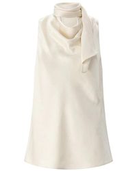Vince - Sleeveless Tops - Lyst