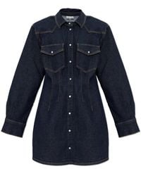 Gestuz - Gzmae Denim Jurk - Lyst