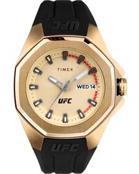 Timex - Accessoires ,Geel ,Ufc Pro Analoge Quartz Horloge - Lyst