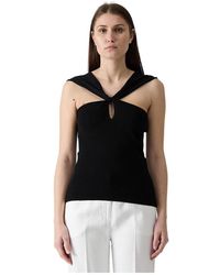 FEDERICA TOSI - Sleeveless Tops - Lyst