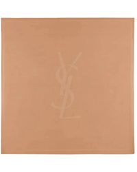 Saint Laurent - Silk Scarves - Lyst
