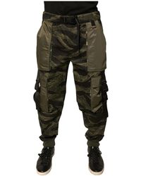 Dolce & Gabbana - Slim-Fit Trousers - Lyst