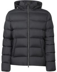 Herno - Piumino nero - Lyst
