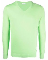 Malo V-Neck Sweater - Grün