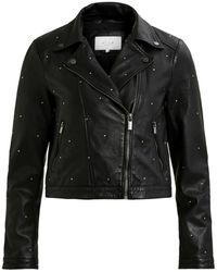 Vila Vigora Biker Jacket - Zwart