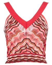 Nenette - Tops ,Veelkleurig ,Polyester Gebreide Top - Lyst