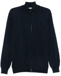 Kangra - Truien & Vesten ,Blauw ,Wol Giubbotto Full-Zip Rasato Calato - Lyst