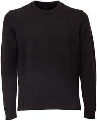 Zanone - Giro Crewneck Sweater - Lyst