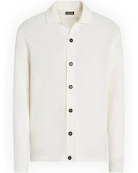 ZEGNA - Reines Wollhemd Für Männer - Lyst
