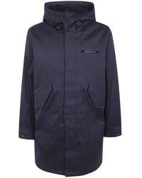 Aspesi - M51 Gevoerde Katoenen Parka - Lyst