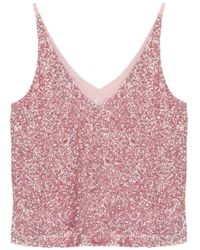 Imperial - Sleeveless Tops - Lyst