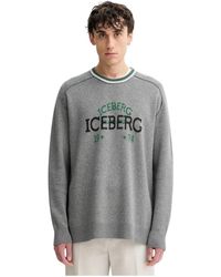 Iceberg - Trui Met Ronde Hals - Lyst