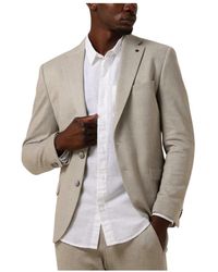 Zuitable - Jassen Zandkleurige Colbert - Lyst