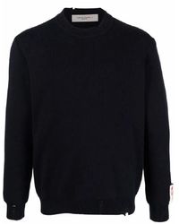 Golden Goose - Dunkelblaue Strickware Aw25 - Lyst