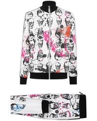 Philipp Plein - Tracksuit: Zip-Up Jacket + Jogging Pants Skull - Lyst