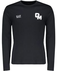 EA7 - Long Sleeve T-Shirts - Lyst