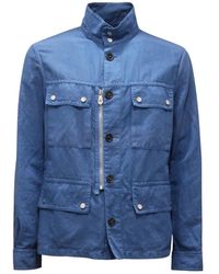 Peuterey - Jassen ,Blauw ,Katoen Light Jacket - Lyst