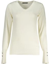 Guess - V-Neck Knitwear - Lyst