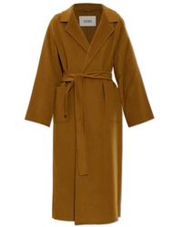 Arma - Belted Coats - Lyst