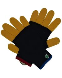 Manuel Ritz - Accessoires ,Veelkleurig ,Wol Classic Logo Gloves - Lyst