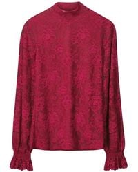 Pom - Lace Turtleneck - Lyst