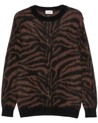 P.A.R.O.S.H. - Lamu Pullover Mit Rundhalsausschnitt - Lyst