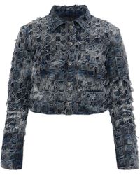DIESEL - Jassen ,Blauw ,Denim Denim Jas De-Ursy-Fsh - Lyst