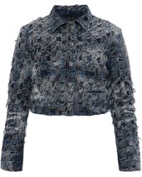 DIESEL - Jassen ,Blauw ,Denim Denim Jas De-Ursy-Fsh - Lyst