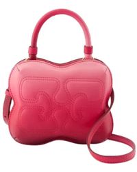 Ganni - Cuoio handbags - Lyst