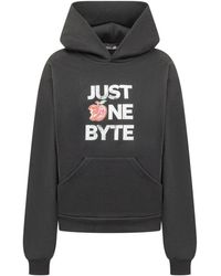 Coperni - Hoodies & Sweatvesten ,Zwart ,Katoen Cotton Hoodie - Lyst