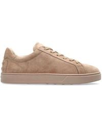 Tod's - Suede Sneakers - Lyst