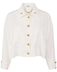Elisabetta Franchi - Light Jackets - Lyst