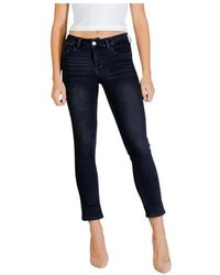 Liu Jo - Cropped Jeans - Lyst