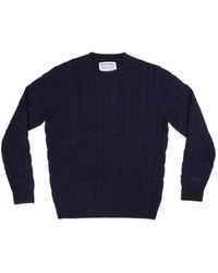 MC2 Saint Barth - Truien & Vesten ,Blauw ,Polyester Regent Blend Sweatshirts & Hoodies - Lyst