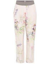 GUSTAV - Moderne 7/8 Straight Leg Hose/Rose - Lyst