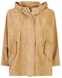 Eleventy - Leather Jackets - Lyst