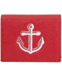 Thom Browne - Leder Geldbörsen &Amp; Kartenhalter - Lyst